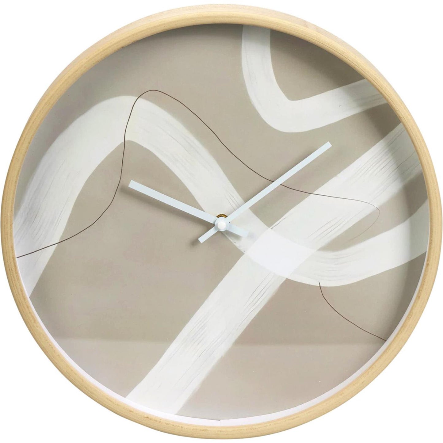 Reloj de pared Home Styling madera ø38cm