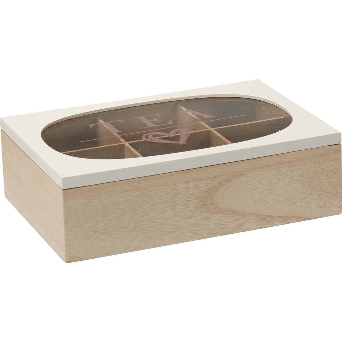 Caja de té Home Styling 24x16cm