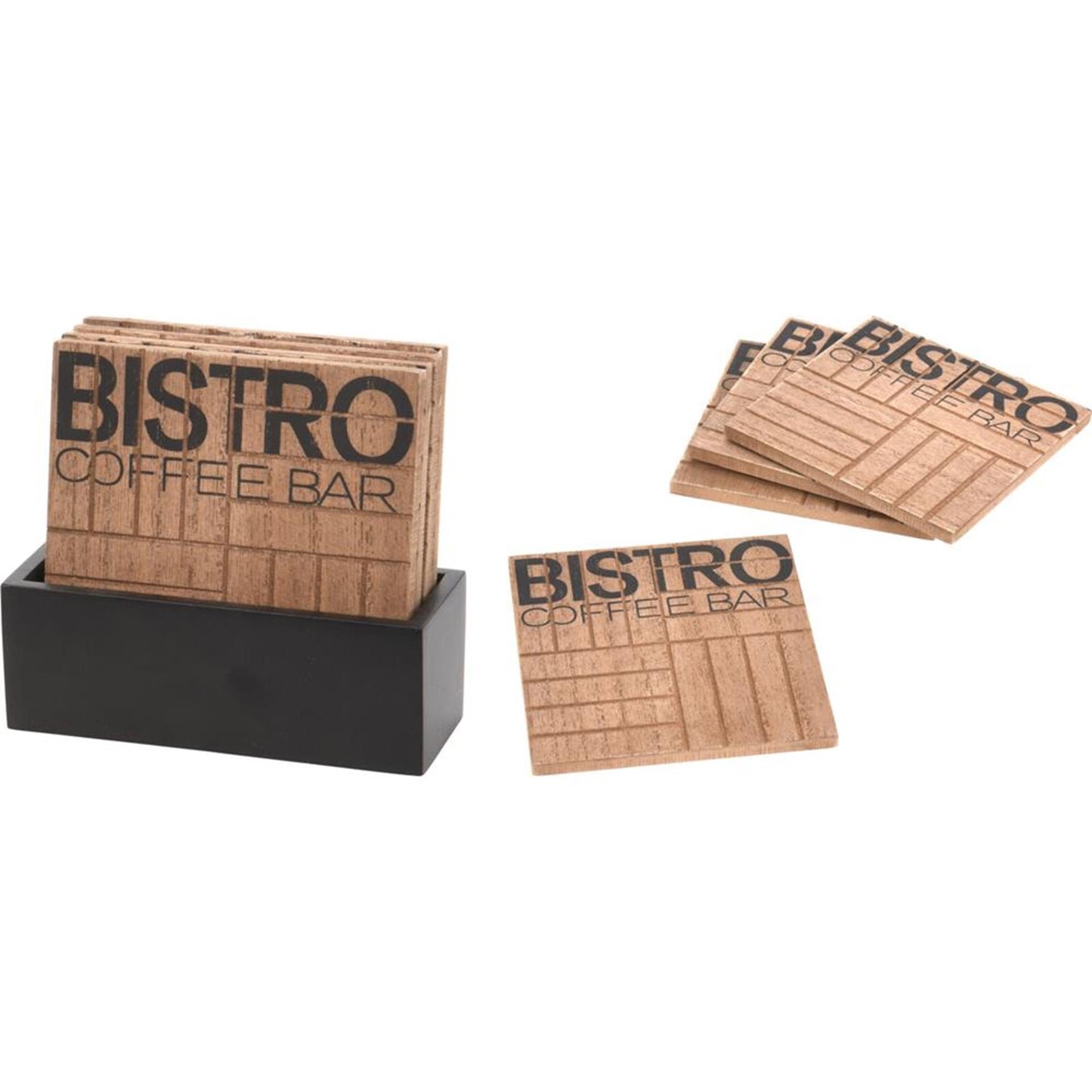 Eccellente set di sottobicchieri per la casa da bistrot 11,5x4,5x10 cm