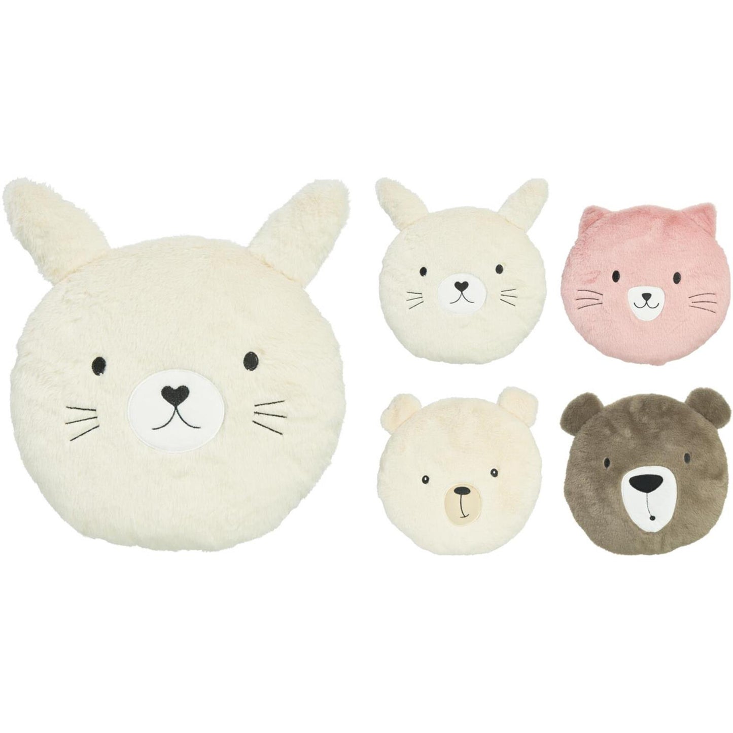 Cuscino per lo styling della casa con testa di animale