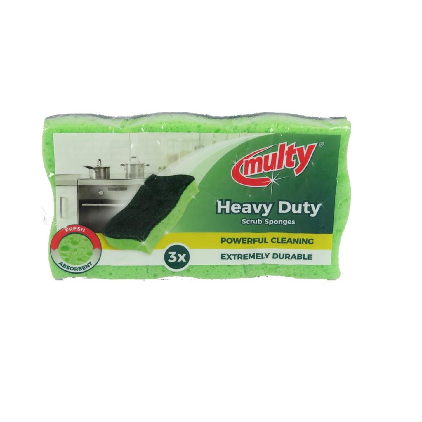 Multy Scourers 3 pezzi