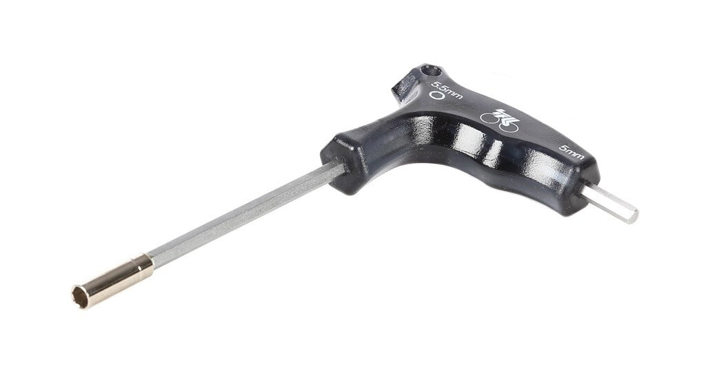 Clave de pezón icetoolz 5.5 mm + llave Allen de 5 mm, 12C1