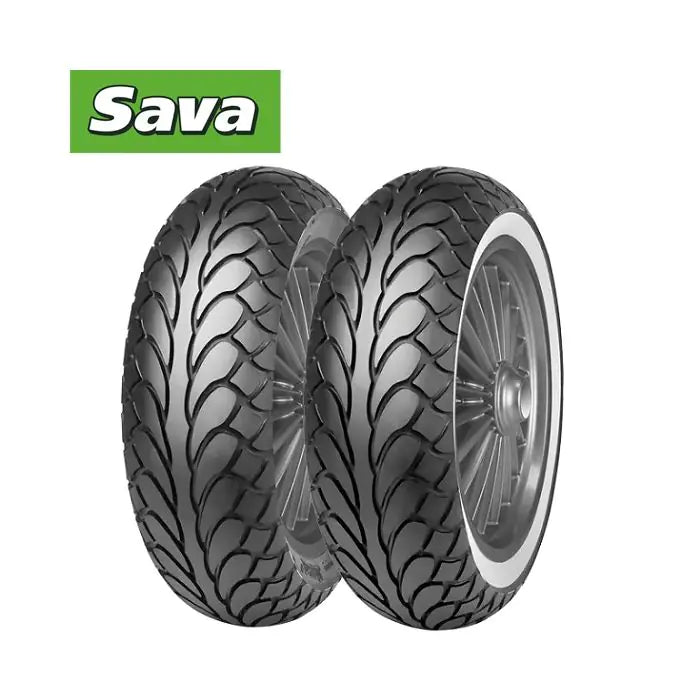 Sava 100 80-10 mc22 elegancia tl 53l 4pr f r negro-blanco 573955 mitas