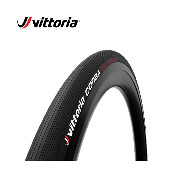 Vittoria 25-622 corsa iv con grafeno g+ plegado completo en negro