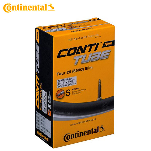 Continental Inner Tube FV SV 26 Tour 28 32-559 587 Slim