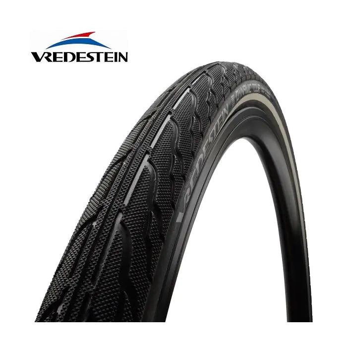 Vredestein 28x1 5 8x1 1 8 (28-622) gira dinámica hilo reflex negro 28454