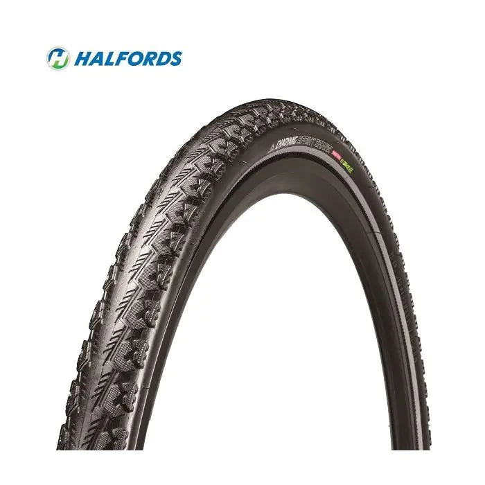 Halfords 28x1 5 8x1 3 8 hilo reflex negro estándar