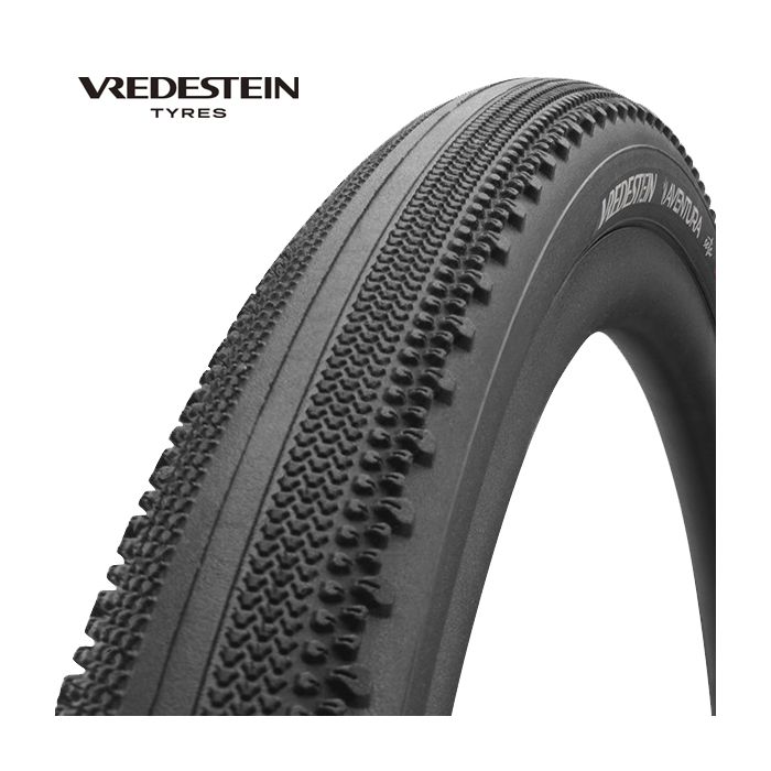 Vredestein Tire Aventura Seta 700 x 38C Black pliete