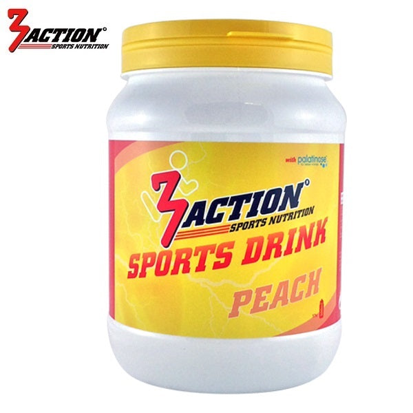 Bebida deportiva 3action melocotón 500 gramos 1201000003