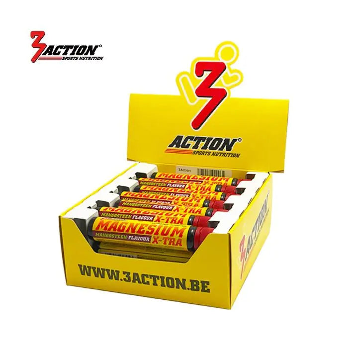 Ampolla de cartucho 3action magnesio x-tra 25 ml - caja expositora 21 piezas - 1202010005