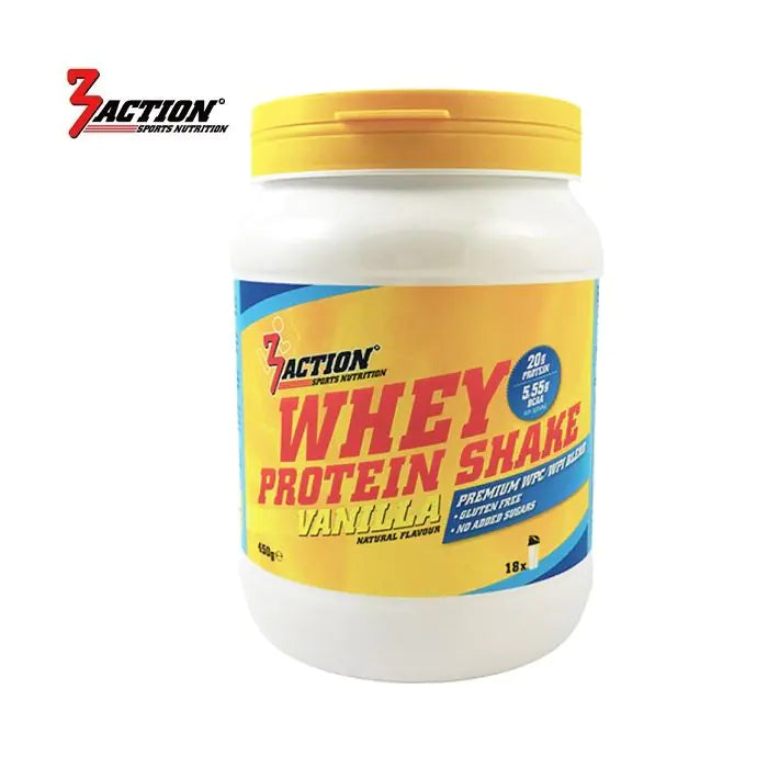 Frullato di proteine whey a 3 azioni vaniglia 450 grammi 1201000050