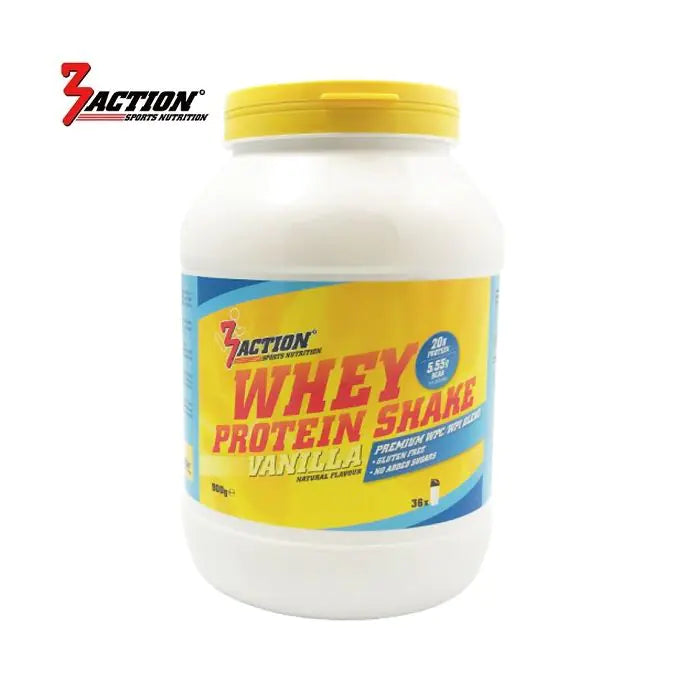 Frullato di proteine whey a 3 azioni vaniglia 900 grammi 1201000150