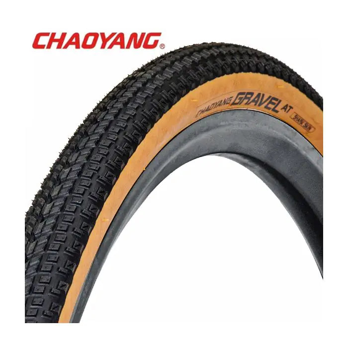 Chaoyang 28x1.50 (40-622) grava en piel de tiburón tlr pliegue negro-marrón eb80405002f