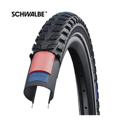 Schwalbe 20x1.50 (40-406) marathon gt 365 zwart reflex draad 11101341