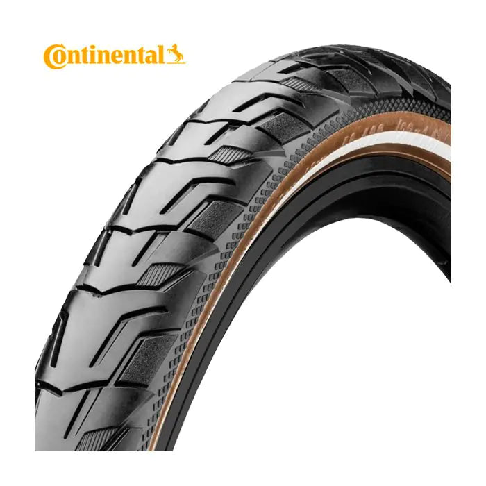 Continental Tire Ride City 42-622 (28x1.60) Reflejo negro-marrón