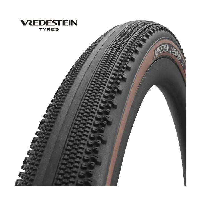 VREDESTEIN TIRE AVENTURA seta 700 x 44c ZW trasparente piega