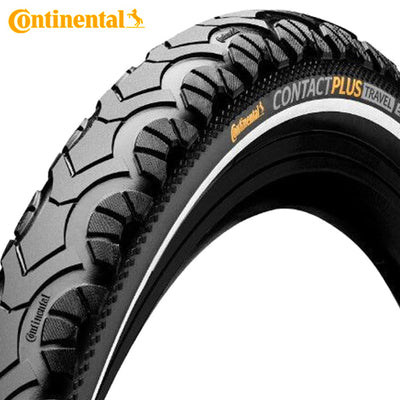 Continental 28x1.75 (47-622) contact plus travel zwart reflex draad 0101350