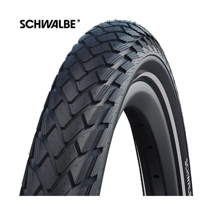 SCHWALBE Marathon Green Guard 55-622 (28x2.15) Black Reflex