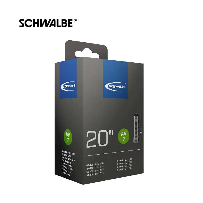 Cámara de aire Schwalbe av7 20 pulgadas 40 62-406 av 40mm