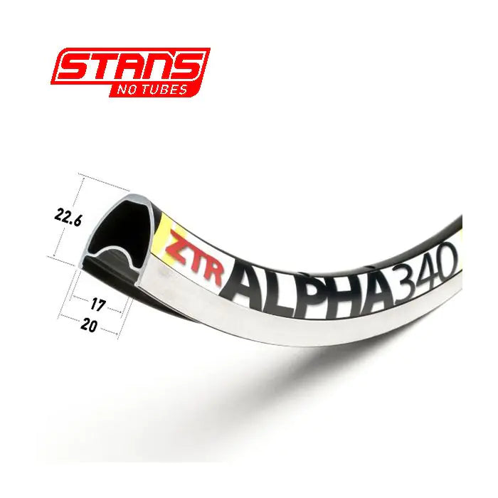 Stans notubes rim alpha 340 28h new snt