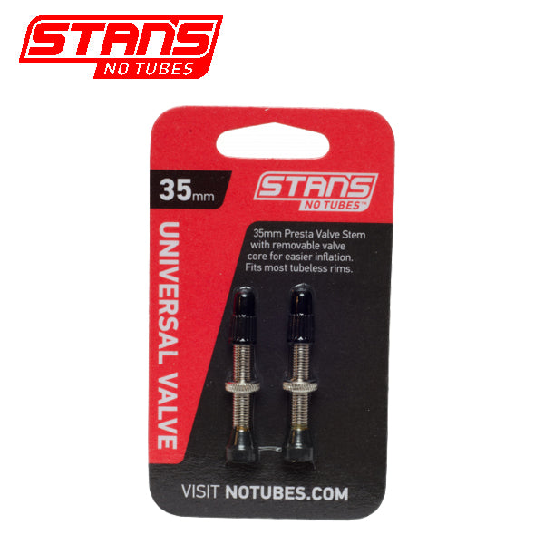 Stans notubes set di 2 valvole tubeless universali 35 mm as0018