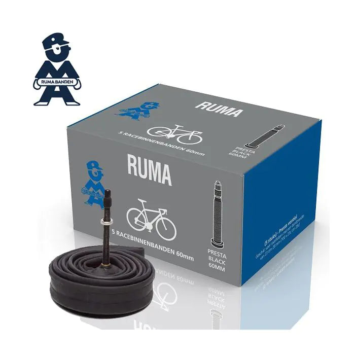 Camera d'aria racing Ruma 23 28-622 fv nera 60 mm (scatola 5 pezzi)