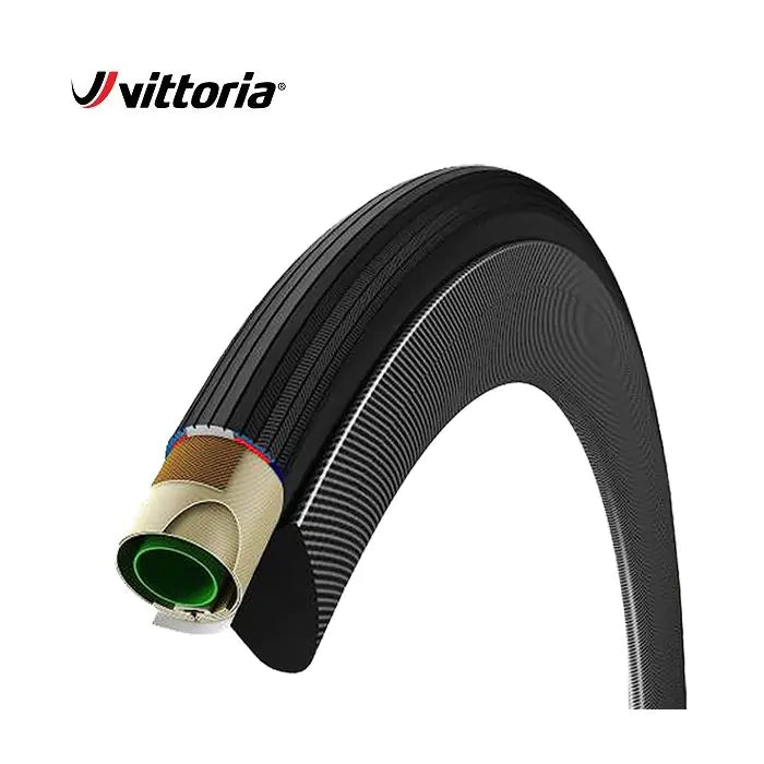 Vittoria tube 25-622 corsa control with graphene g+ full black