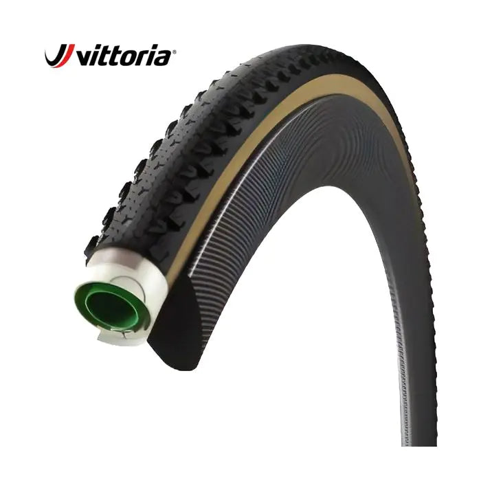 Vittoria Tube Tube (33-622) Banda plegable para-Black Para-Black Terreno