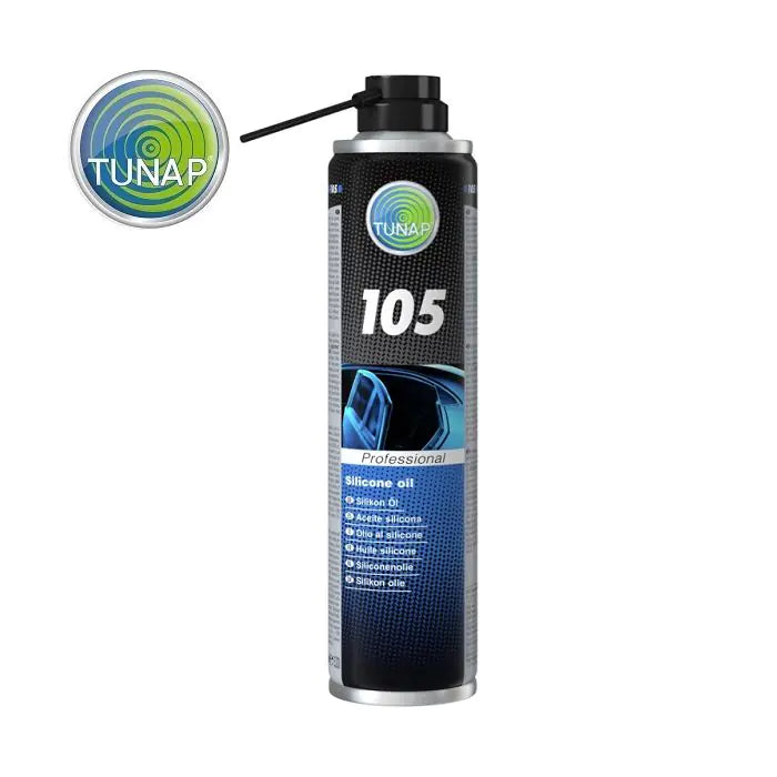 Tunap aceite de silicona deportivo 105 profesional 400 ml tunap (pack = 12 uds)