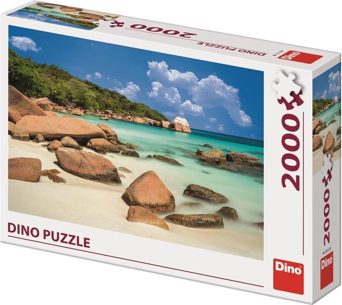 Dinotoys Dino Puzzle - Praslin Island Seychelles - 2000 pezzi