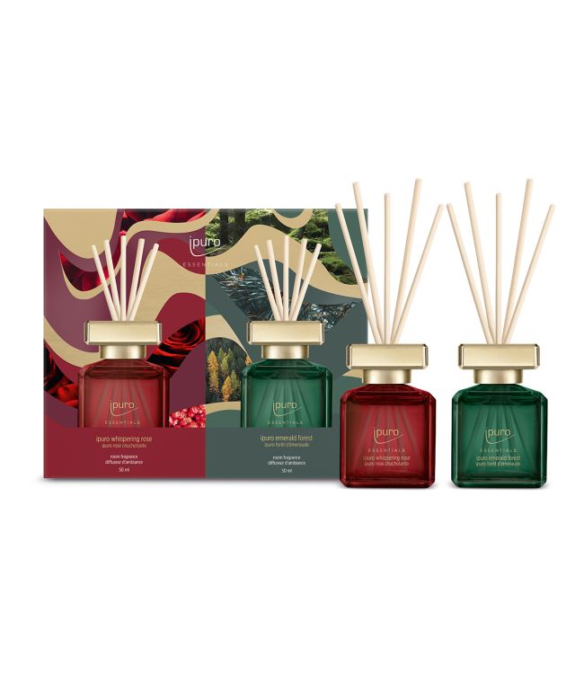 Ipuro ipuro geurdiffuser sussurrando la foresta di smeraldi 2 x 50 ml