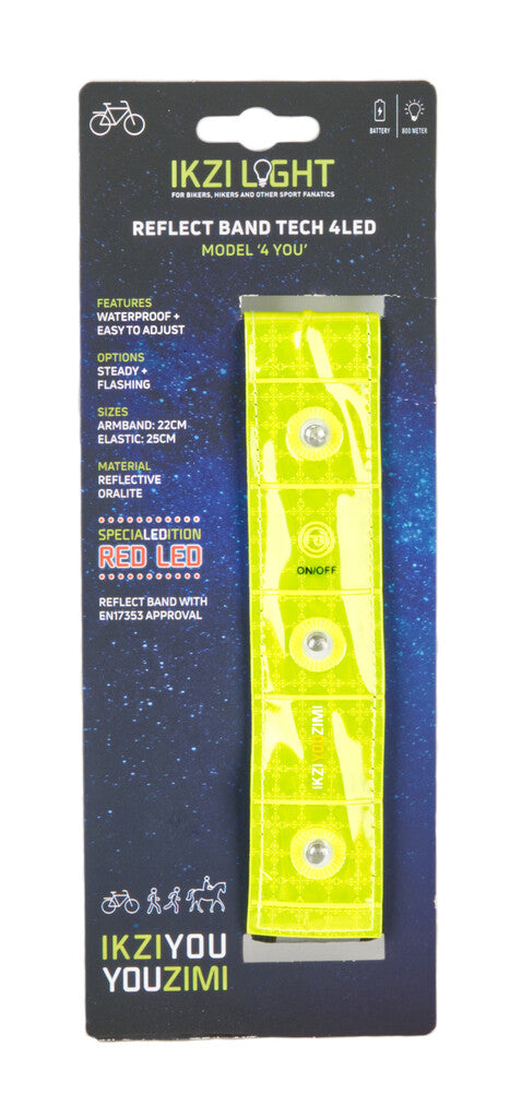 Pulsera réflex Ikzi 4 led