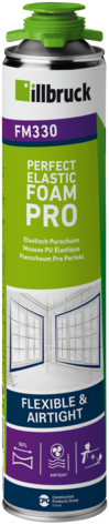 Illbruck fm330 schiuma poliuretanica 880ml elastico per pistola