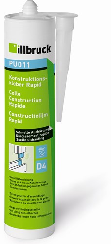 Illbruck pu011 constructielijm rapid | 310 ml - pu011328547