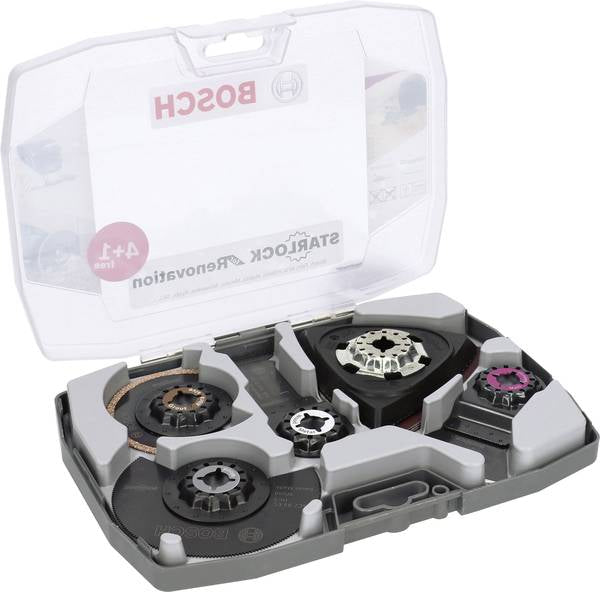 Accessori Bosch starlock da ristrutturare 4+1 per multiutensile - 2608664624