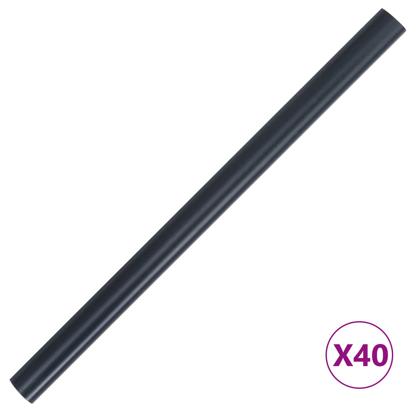 Vidaxl Schermi privacy da giardino 2 pz Grigio scuro 35 x 0,19 m PVC
