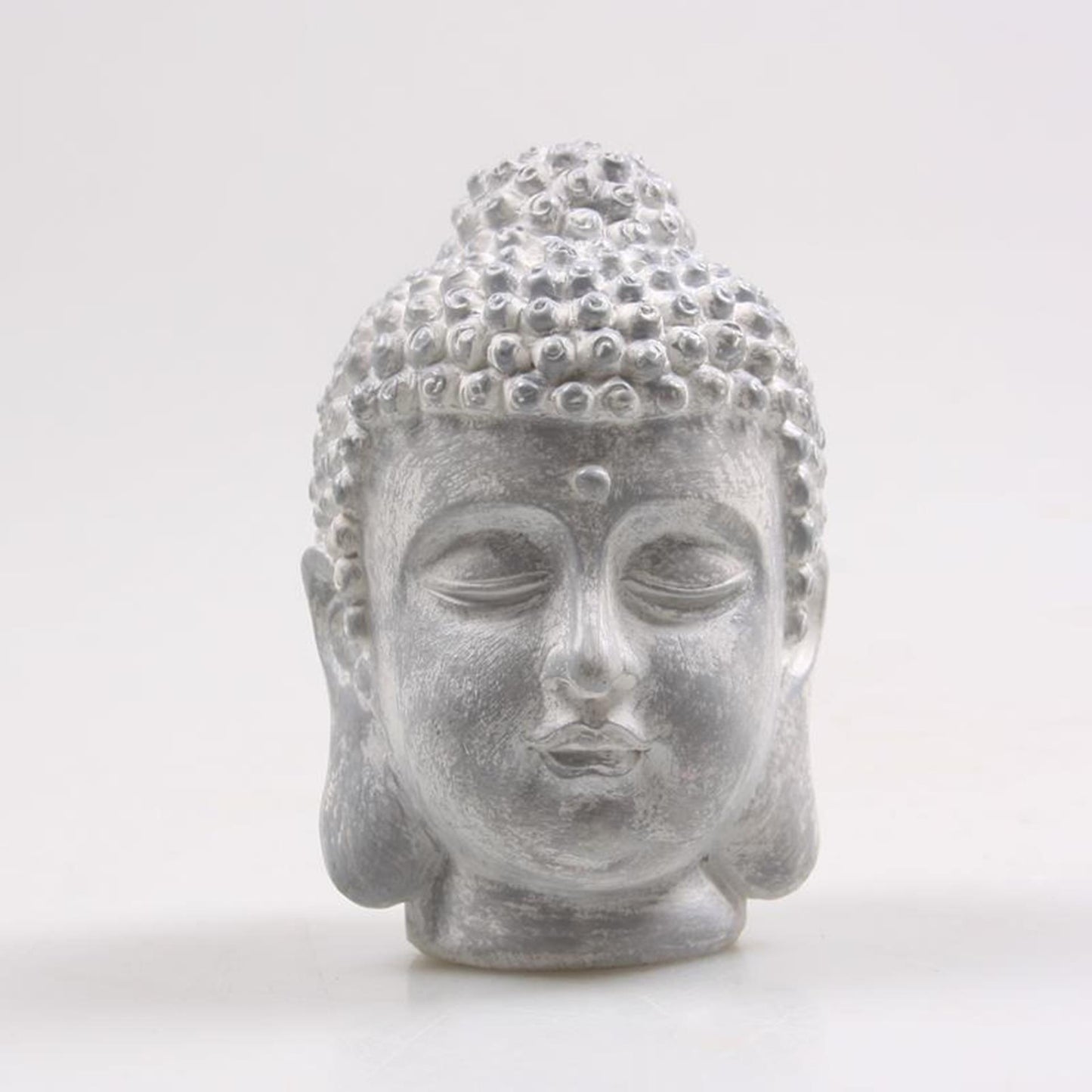 Decoración inspirada en la temporada Cabeza de Buda 10 cm en palo