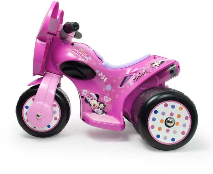 Injusa Minnie Mouse Samurai Trimoto Batería Vehículo 6V Pink