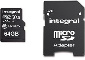Ty scheda di memoria micro SD integrata v30 64GB securi - 9500500