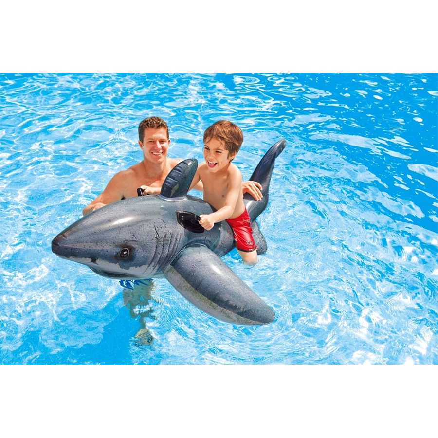 Tiburón blanco inflable Intex