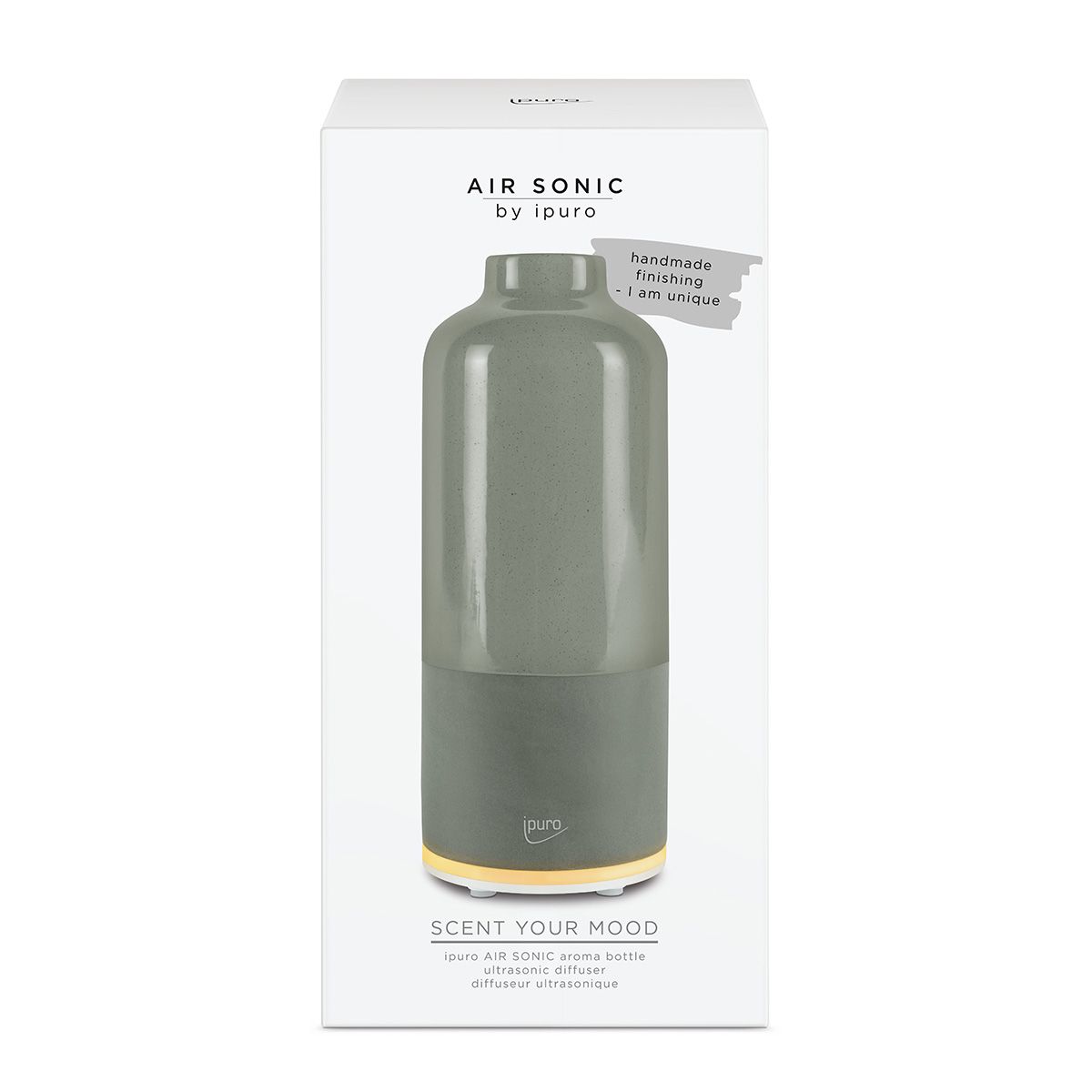 Ipuro ipuro aroma aroma bottiglia grigio verde