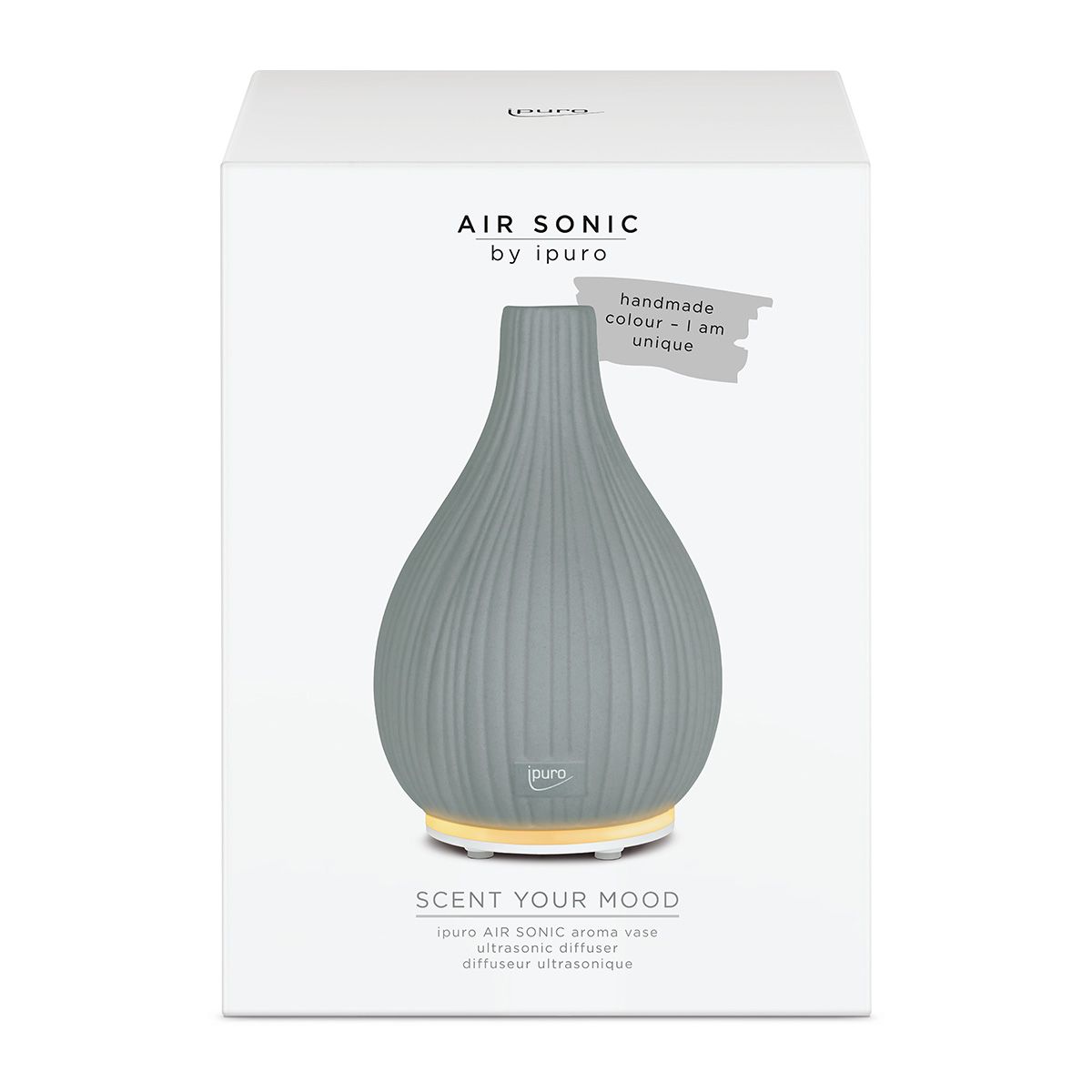 Ipuro Ipuro Air Aroma Jarrón Gray