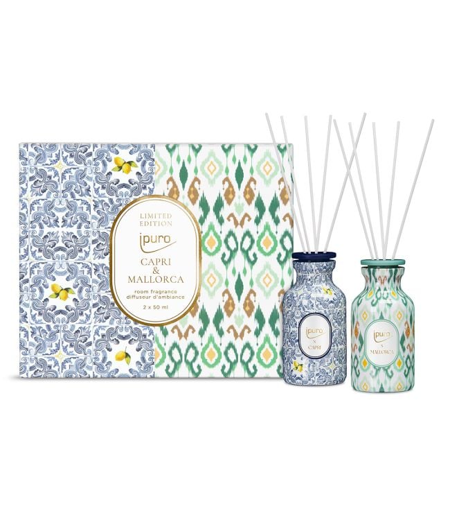 Ipuro Geurdiffuser Set Capri Maiorca 2x50ml