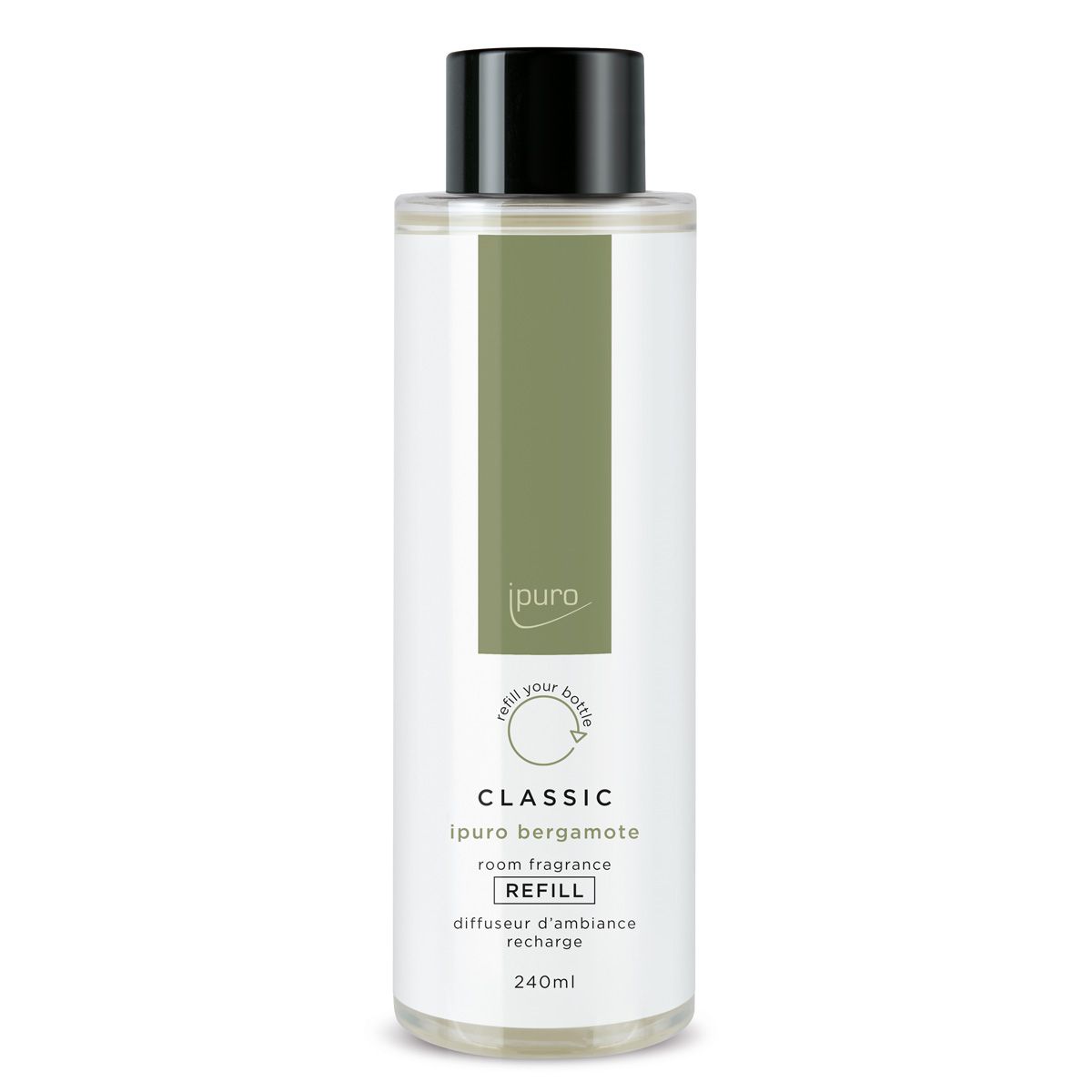 Ipuro ipuro geurdiffuser recarga bergamote 240ml
