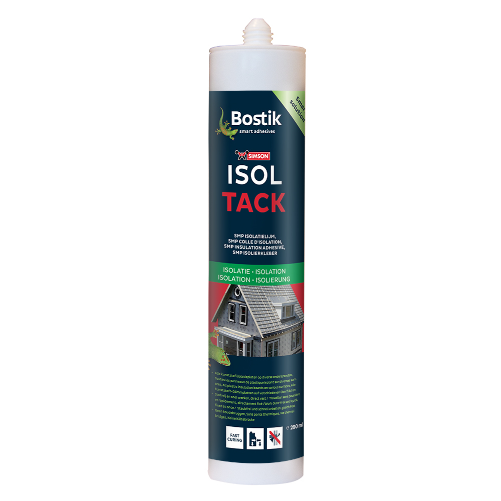 Puntina isolante Bostik | bianco | cartuccia 290 ml (12 pezzi) - 30614161