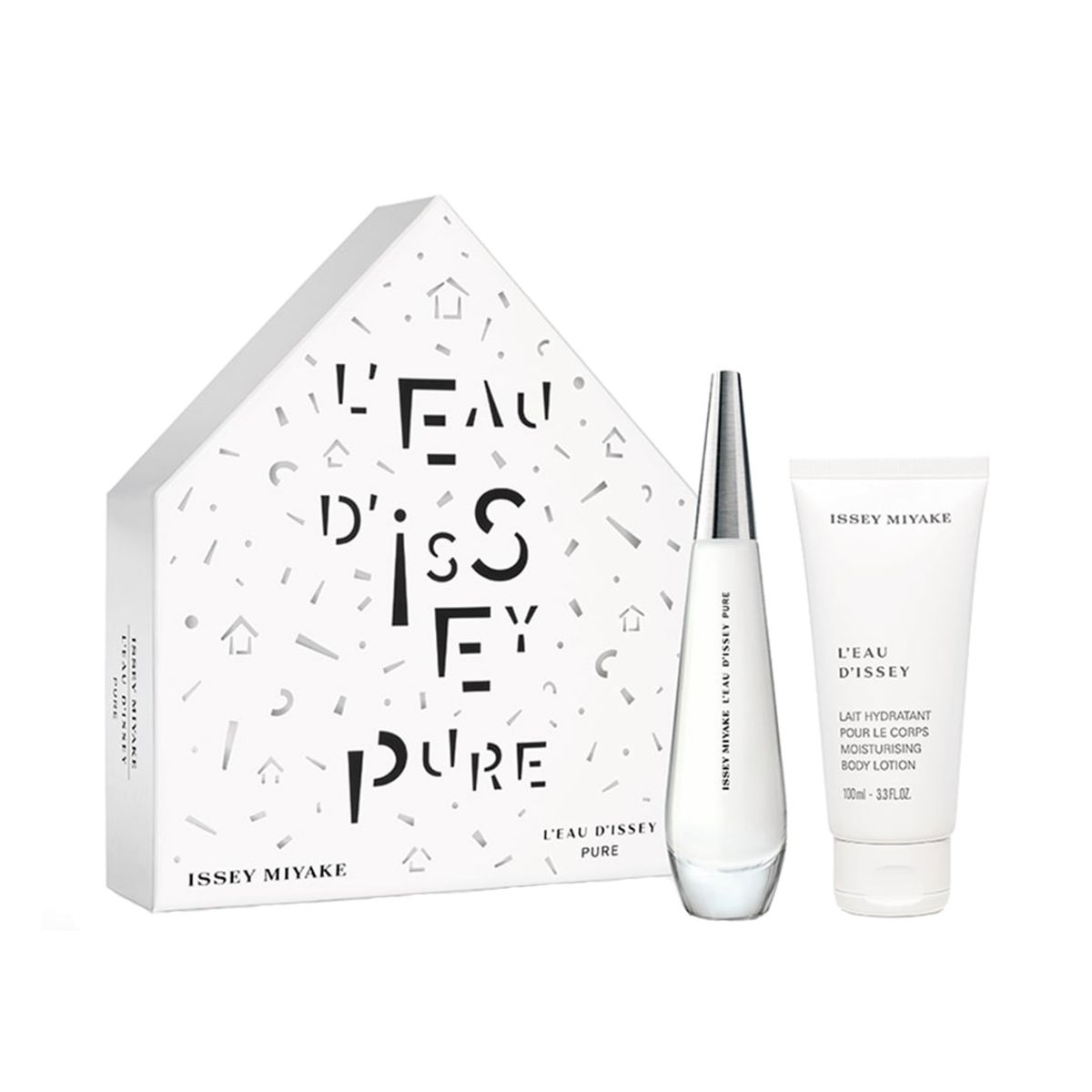 Set regalo Issey Miyake l'eau d'issey femme eau de toilette spray 50ml + lozione corpo 100ml donna