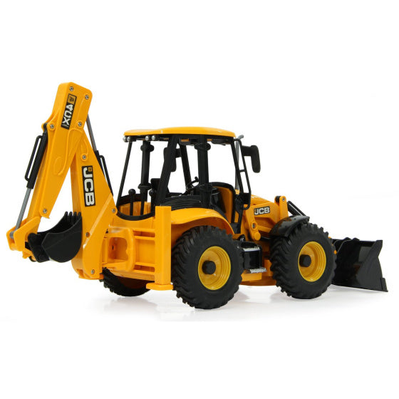 Excavador JCB Cargador de retroexcavadora 1:20 Amarillo