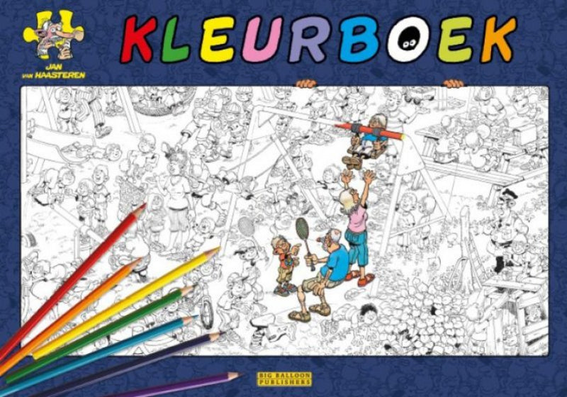 Jan Van Haassteren ColorBook Jan Van Haasteren