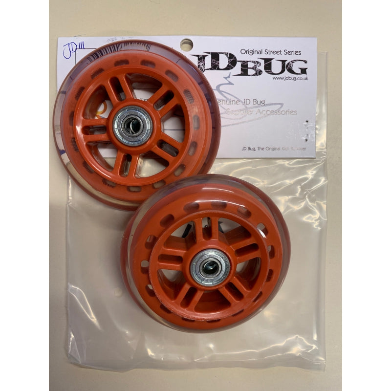JD Bug Wheelset 100 mm de rojo para la calle original