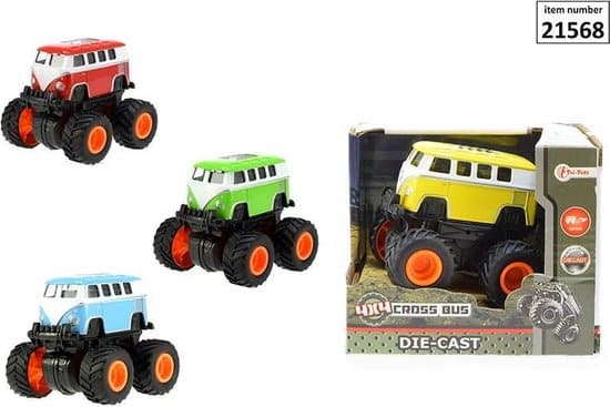 Jonotoys That Cast Cross Van 4x4 con attrito Drive
